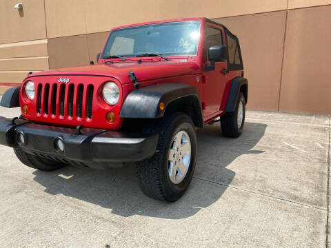 2011 Jeep Wrangler for sale at ALL STAR MOTORS INC in Houston TX
