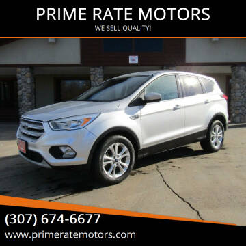 2019 Ford Escape for sale at PRIME RATE MOTORS in Sheridan WY
