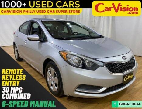 2016 Kia Forte for sale at Car Vision of Trooper in Norristown PA