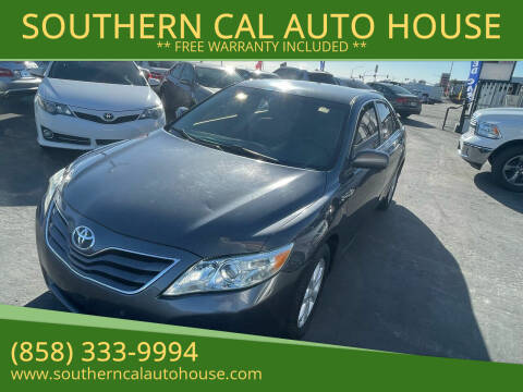 2011 Toyota Camry for sale at SOUTHERN CAL AUTO HOUSE in San Diego CA