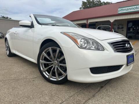 2009 Infiniti G37 Convertible for sale at PITTMAN MOTOR CO in Lindale TX