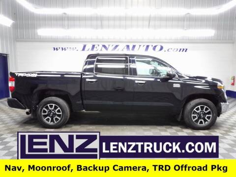 2021 Toyota Tundra for sale at LENZ TRUCK CENTER in Fond Du Lac WI