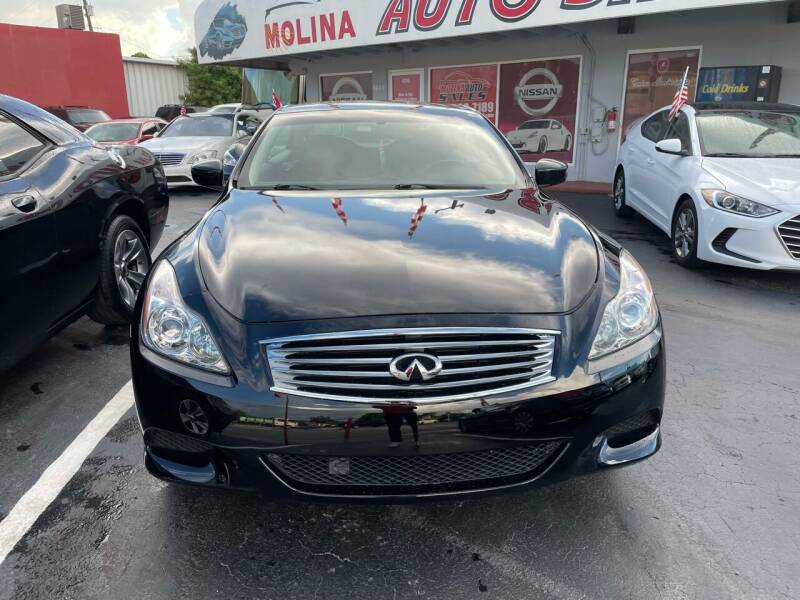 2010 Infiniti G37 Convertible for sale at Molina Auto Sales in Hialeah FL