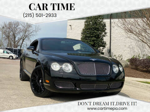2007 Bentley Continental for sale at Car Time in Philadelphia PA