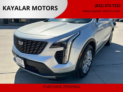 2020 Cadillac XT4 for sale at KAYALAR MOTORS SUPPORT CENTER in Houston TX