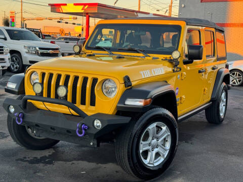 2019 Jeep Wrangler Unlimited for sale at Texans 1st Truck LLC in Houston TX