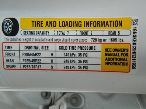 2017 Chevrolet Tahoe LT