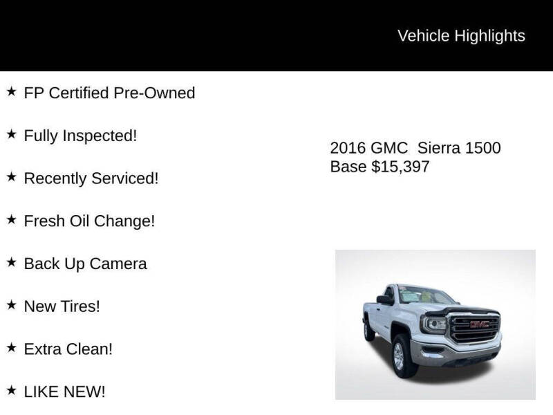 2016 GMC Sierra 1500