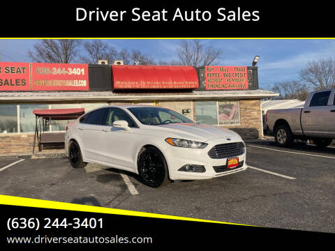 2014 Ford Fusion for sale at Driver Seat Auto Sales in Saint Charles MO