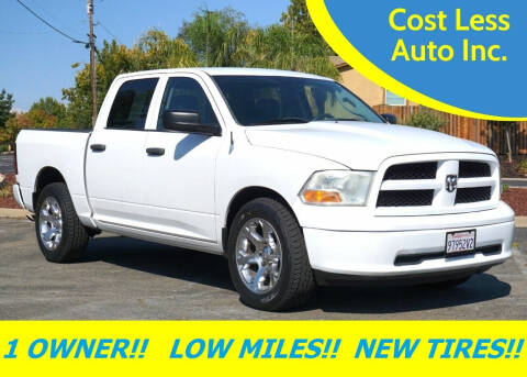 2012 RAM 1500 for sale at Cost Less Auto Inc. in Rocklin CA