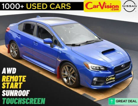 2016 Subaru WRX for sale at Car Vision Mitsubishi Norristown in Norristown PA
