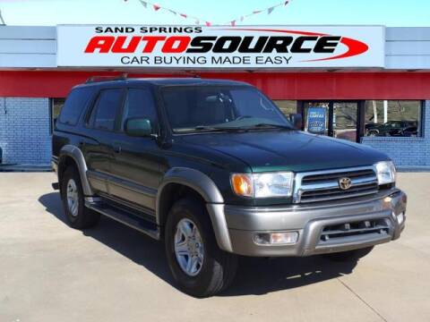1999 Toyota 4Runner for sale at Autosource in Sand Springs OK