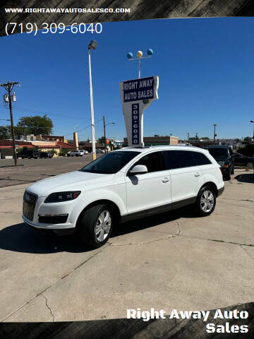 2010 Audi Q7 for sale at Right Away Auto Sales in Colorado Springs CO