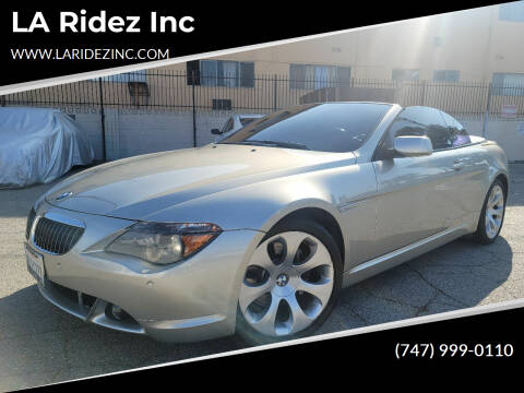 2004 BMW 6 Series for sale at LA Ridez Inc in North Hollywood CA