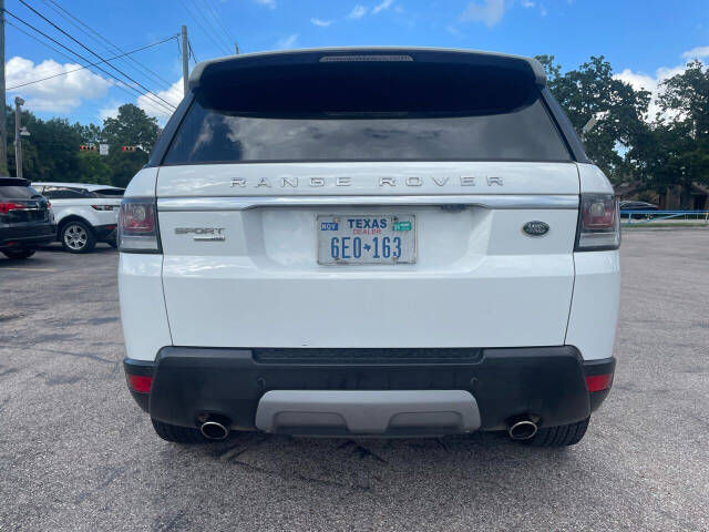 2016 Land Rover Range Rover Sport for sale at QUALITY PREOWNED AUTO in Houston, TX