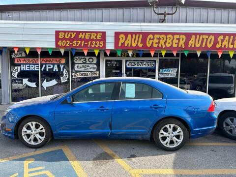 2012 Ford Fusion for sale at Paul Gerber Auto Sales in Omaha NE