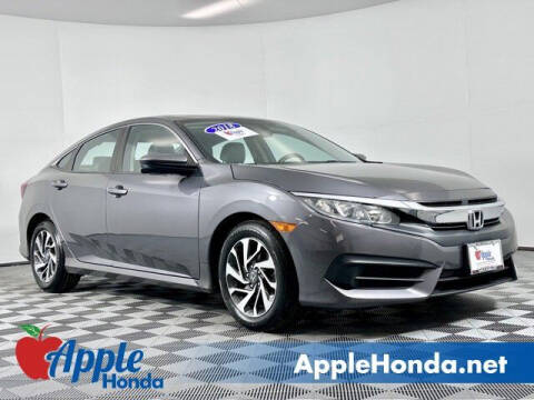 2018 Honda Civic for sale at APPLE HONDA in Riverhead NY