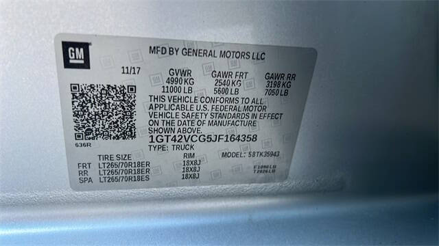 2018 GMC Sierra 3500HD