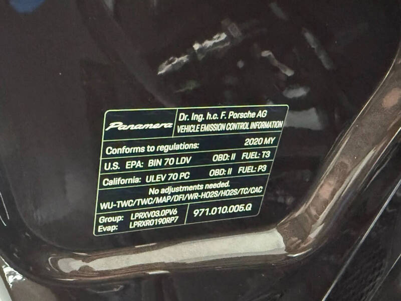 2020 Porsche Panamera