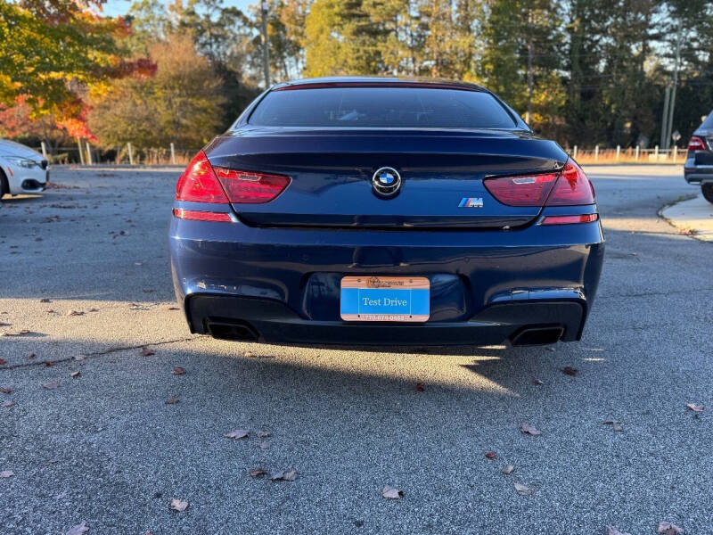 2015 BMW 6 Series 650i Gran Coupe