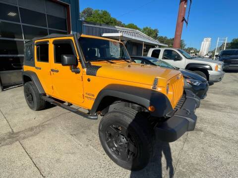 2012 Jeep Wrangler Unlimited for sale at E Motors LLC in Anderson SC