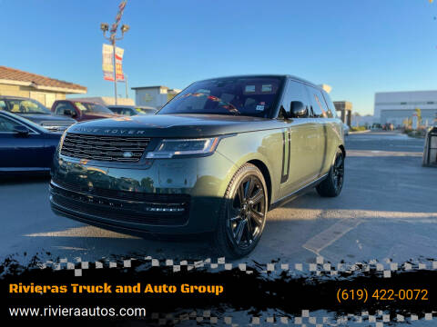 2022 Land Rover Range Rover for sale at Rivieras Truck and Auto Group in Chula Vista CA