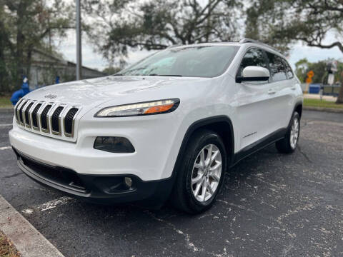 2016 Jeep Cherokee for sale at Florida Prestige Collection in Saint Petersburg FL