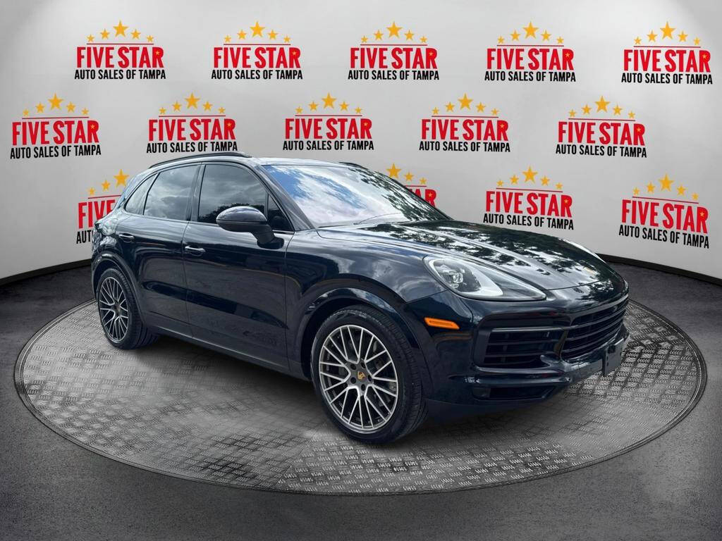Blue 2019 Porsche Cayenne S AWD S 4dr SUV 1