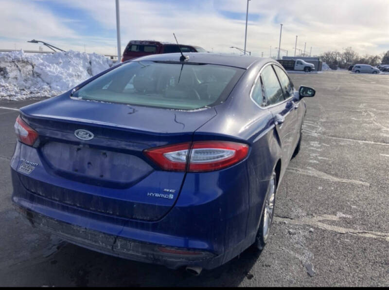 2013 Ford Fusion Hybrid SE