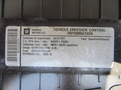 2012 Chevrolet Express LT 3500