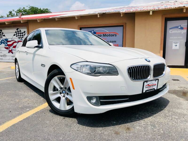 2012 BMW 5 Series for sale at CAMARGO MOTORS in Mercedes TX