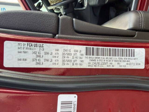 2018 Jeep Grand Cherokee Sterling Edition