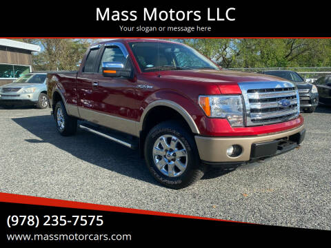 2013 Ford F-150 for sale at Mass Motors LLC in Worcester MA