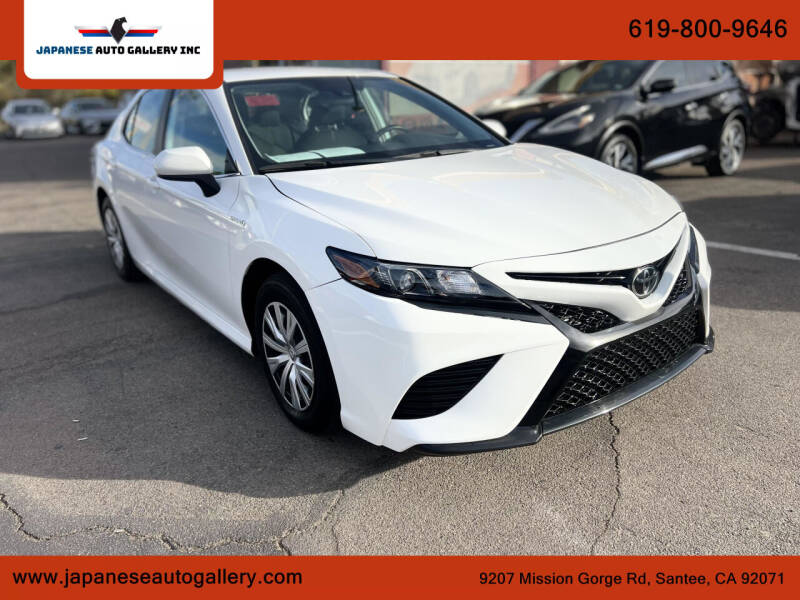 2020 Toyota Camry Hybrid for sale at Japanese Auto Gallery Inc in Santee CA