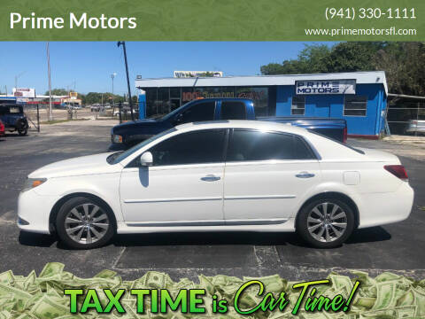 2011 Toyota Avalon for sale at Prime Motors in Sarasota FL