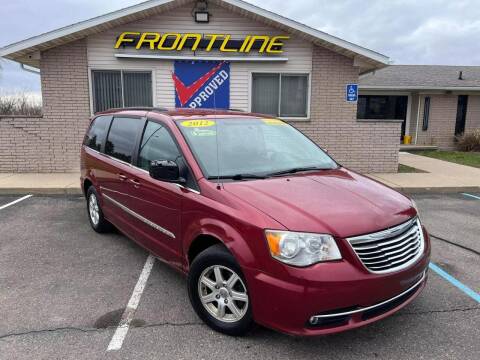 2012 Chrysler Town and Country for sale at Frontline Automotive Services in Carleton MI