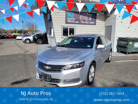 2015 Chevrolet Impala for sale at NJ Auto Pros in Tinton Falls NJ