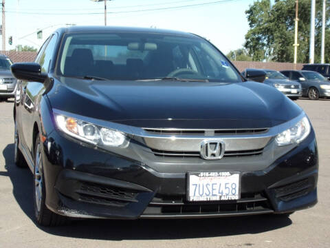 2016 Honda Civic for sale at PRIMETIME AUTOS in Sacramento CA