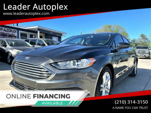 2018 Ford Fusion for sale at Leader Autoplex in San Antonio TX