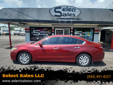 2018 Nissan Altima for sale at Select Sales LLC in Little River SC