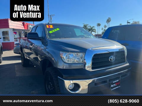 2012 Toyota Tundra for sale at Auto Max of Ventura in Ventura CA