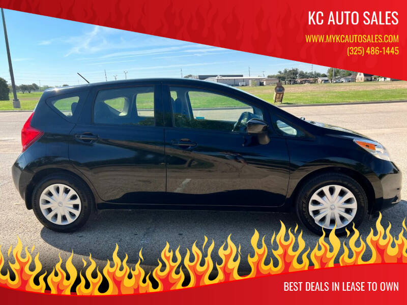 2015 Nissan Versa Note for sale at KC Auto Sales in San Angelo TX