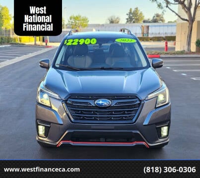 2022 Subaru Forester for sale at West National Financial in Van Nuys CA