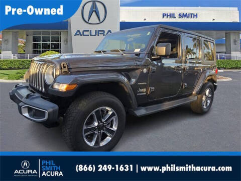 2019 Jeep Wrangler Unlimited for sale at PHIL SMITH AUTOMOTIVE GROUP - Phil Smith Acura in Pompano Beach FL