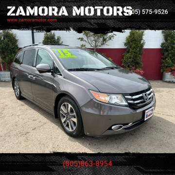 2015 Honda Odyssey for sale at ZAMORA MOTORS in Oxnard CA