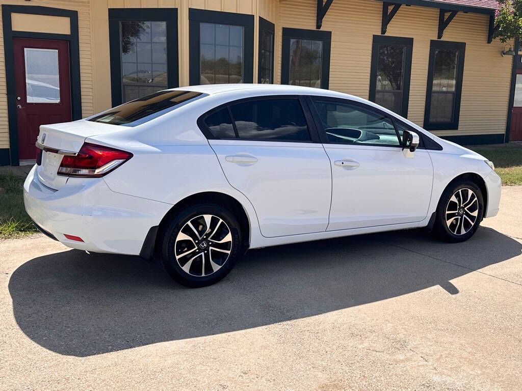 2015 Honda Civic for sale at BANKERS AUTOS in Denton, TX