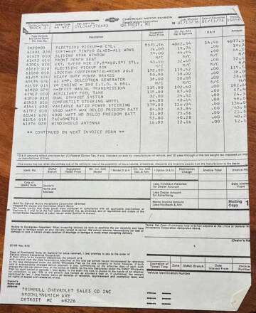 1976 Chevrolet C/K 20 Series