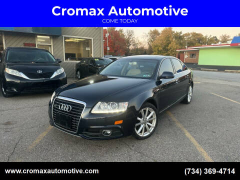 2011 Audi A6 for sale at Cromax Automotive in Ann Arbor MI