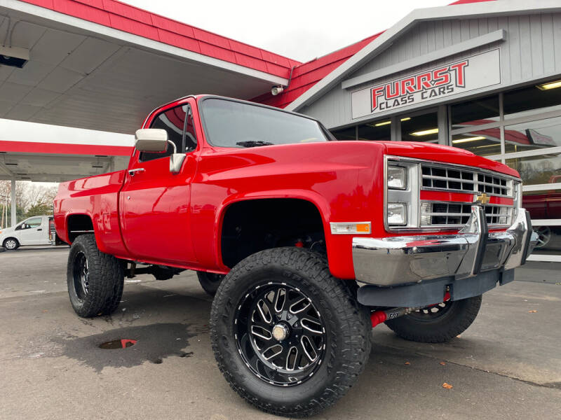 1985 Chevrolet C/K 10 Series for sale at Furrst Class Cars LLC in Charlotte NC