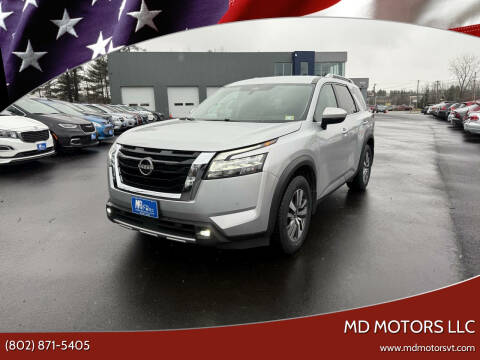2022 Nissan Pathfinder for sale at MD Motors LLC in Williston VT